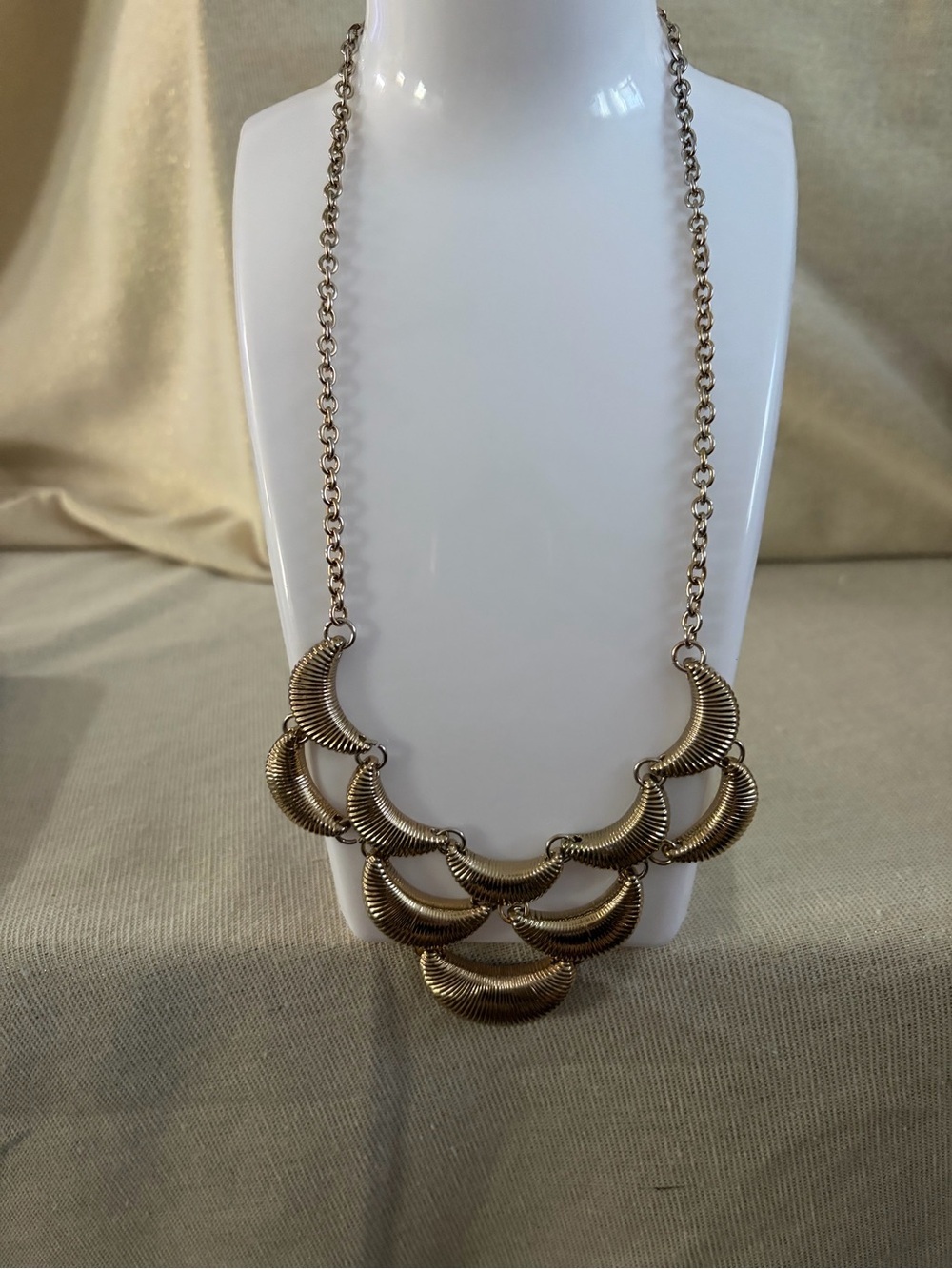Napier Vintage Crescent Statement Necklace - Women Jewelry - Picture 2 of 6